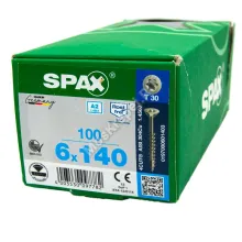 Саморез универсальный SPAX 6x140 нержавеющая сталь A2