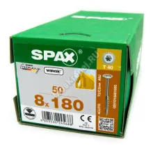 Конструкционные саморезы SPAX 8x180 тарельчатая головка