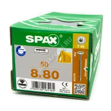 Конструкционные саморезы SPAX 8x80 тарельчатая головка