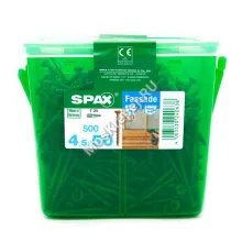 Саморез SPAX 4.5x50 antic для фасадной доски из нержавейки (500 шт.)