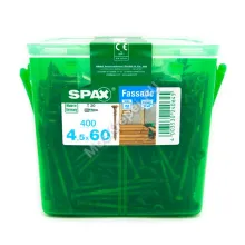 Саморез SPAX 4.5x60 antic для фасадной доски из нержавейки (400 шт.)