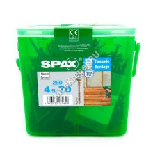 Саморез SPAX 4.5x70 antic для фасадной доски из нержавейки (250 шт.)