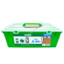 Комплект саморезов SPAX D Антик 5x50 для террасной доски из нержавейки (850 шт.)