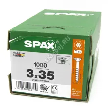 Саморез универсальный SPAX 3x35(1000шт.)