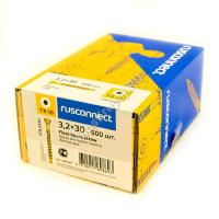 Саморезы rusconnect 3.2x30 для пола и паркета (500 шт.)