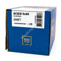 Саморез с потайной головкой HOLZ TECHNIC SCHH 5x60 (200 шт.)
