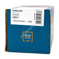 Саморез с потайной головкой HOLZ TECHNIC SCHH 5x90 (100 шт.)