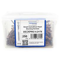 Саморезы для скрытого крепежа DeckPro 4.2x78 (250 шт. + бита)