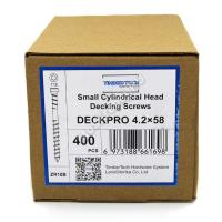 Саморезы для скрытого крепежа  DeckPro 4.2x58 (400 шт. + бита)